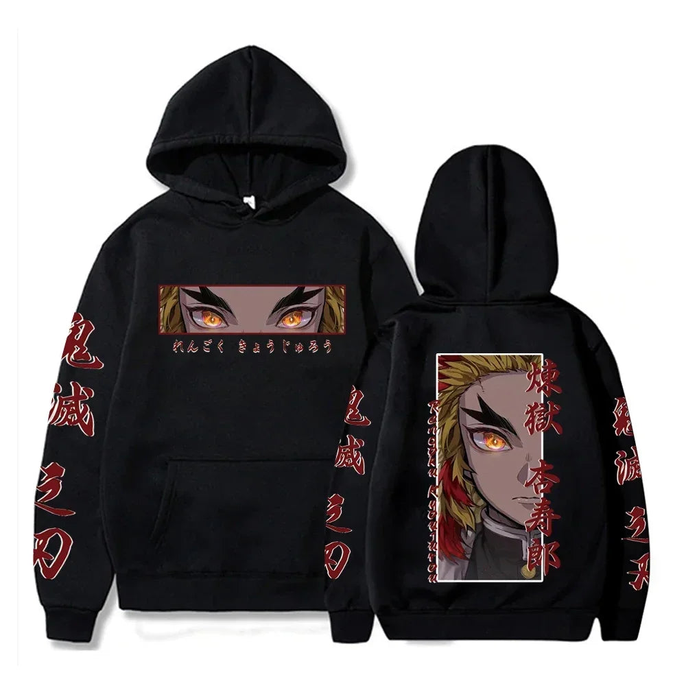 Demon Slayer Rengoku Kyoujurou Hoodie