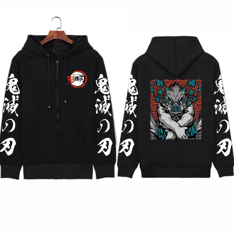 Demon Slayer Hashibira Inosuke Hoodie